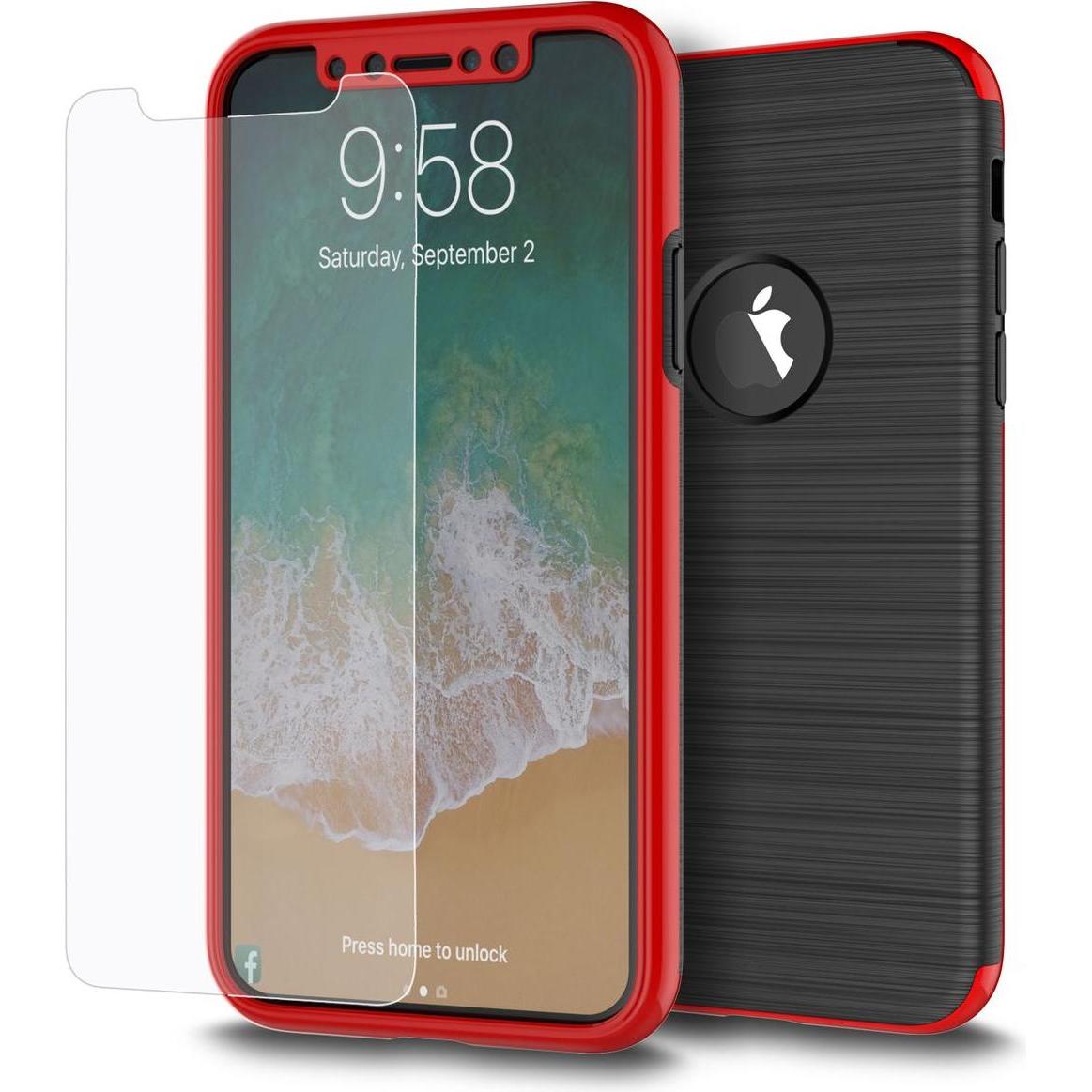 König Design Handyhülle für Samsung Galaxy S7 Schutzcase Backcover Bumper Etuis Rahmen Rot (Samsung Galaxy S7), Smartpho...