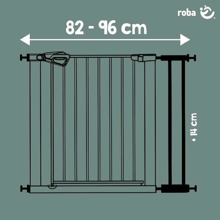 Produktbild Roba Anbauteil Metall 14 cm