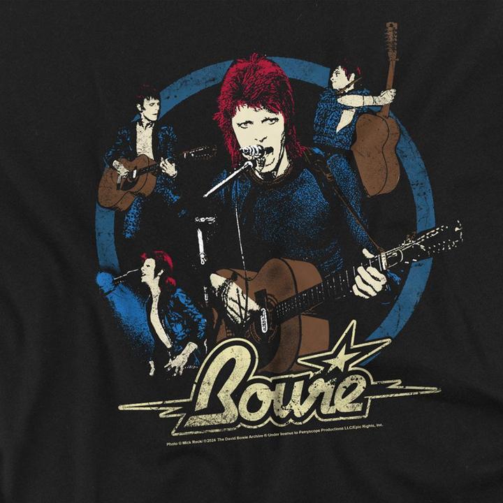 Produktbild David Bowie Folk TShirt (S)