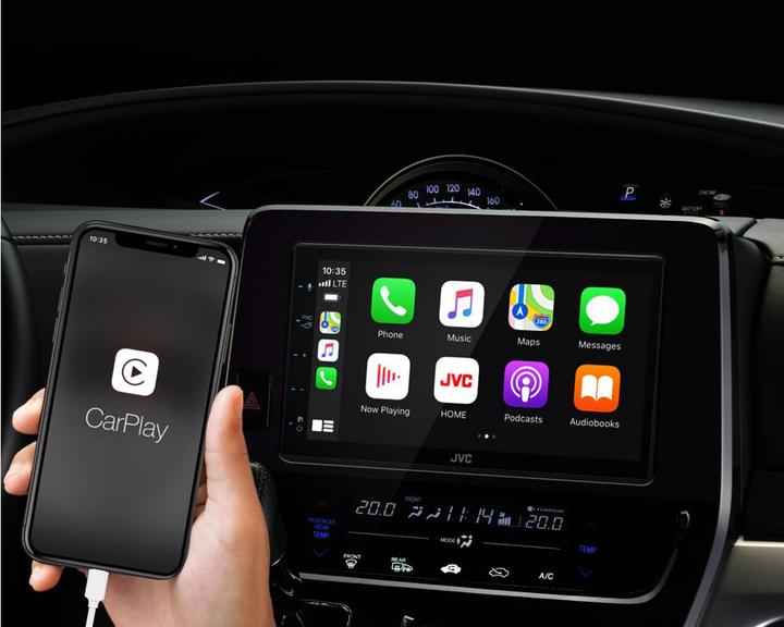 Image du produit JVC KW-M565DBT (Apple Carplay, MirrorLink, Voiture Android)