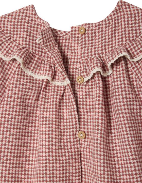 Actual product image Vertbaudet Baby Flanellkleid mit Vichykaro (74)