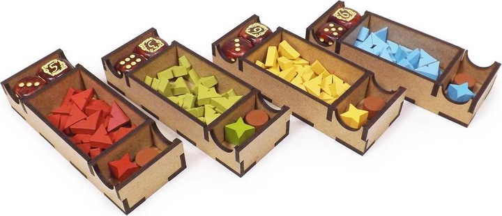 Actual product image Feldherr NEFA - Board game Organiser for near and far and expansion The Amber Mines