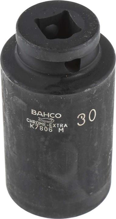 Produktbild Bahco 1/2" Kraft-Steckschlüssel-Einsatz, lang, Sechskant, 30 mm, phosphatiert (30 mm)