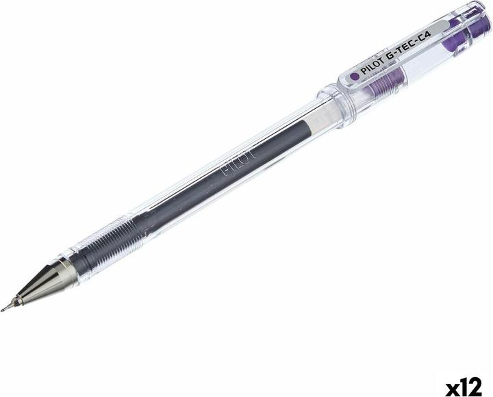 Immagine prodotto Pilot Penna gel G-TEC C4 Viola 0,2 mm (12 pezzi) (Lilla, Viola, 12x)