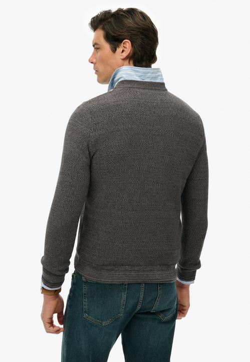 Produktbild Superdry Leichtes Baumwoll-Pullover mit Struktur (XXL)