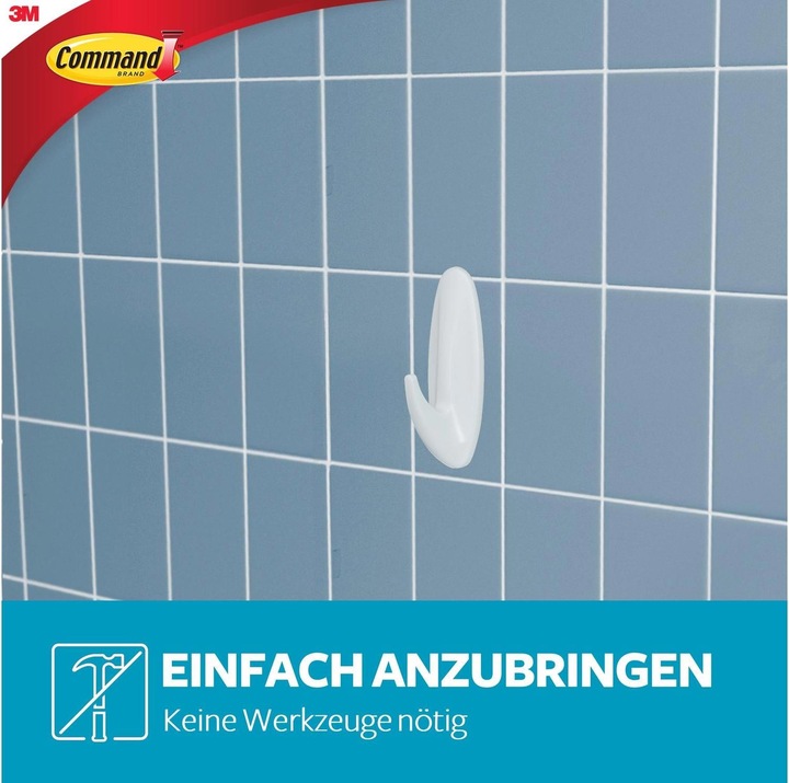 Produktbild Command Haken Badezimmer L