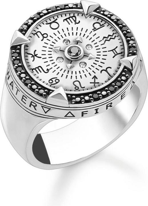 Produktbild Thomas Sabo Ring Elements of Nature Silber (64)
