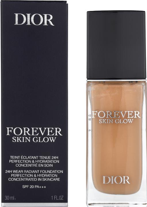 Actual product image Dior Forever Skin Glow 24H Radiant Foundation (3N Neutral)