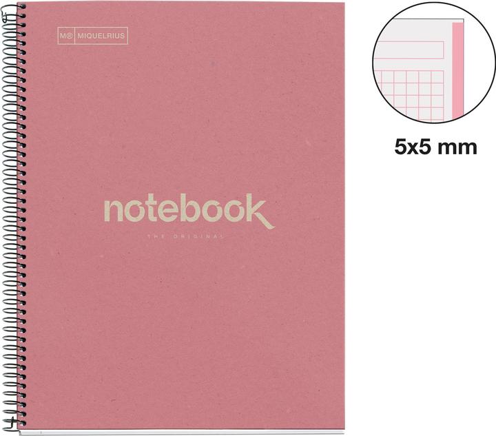 Productafbeelding Miquelrius NB-1 Emoties, A4, grotelėmis, 80 kortelių, 90 g (A4, Gecontroleerd, Hardcover)