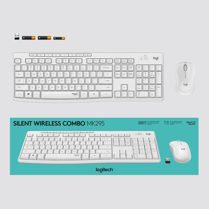 Produktbild Logitech MK295 Silent (US, Kabellos)