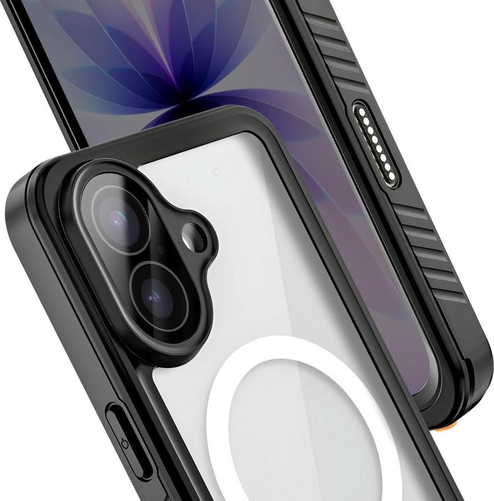 Image du produit 4smarts Hülle, Housse, Apple, iPhone 17, 16 cm (6.3"), Noir, Transparent (Apple iPhone 17)