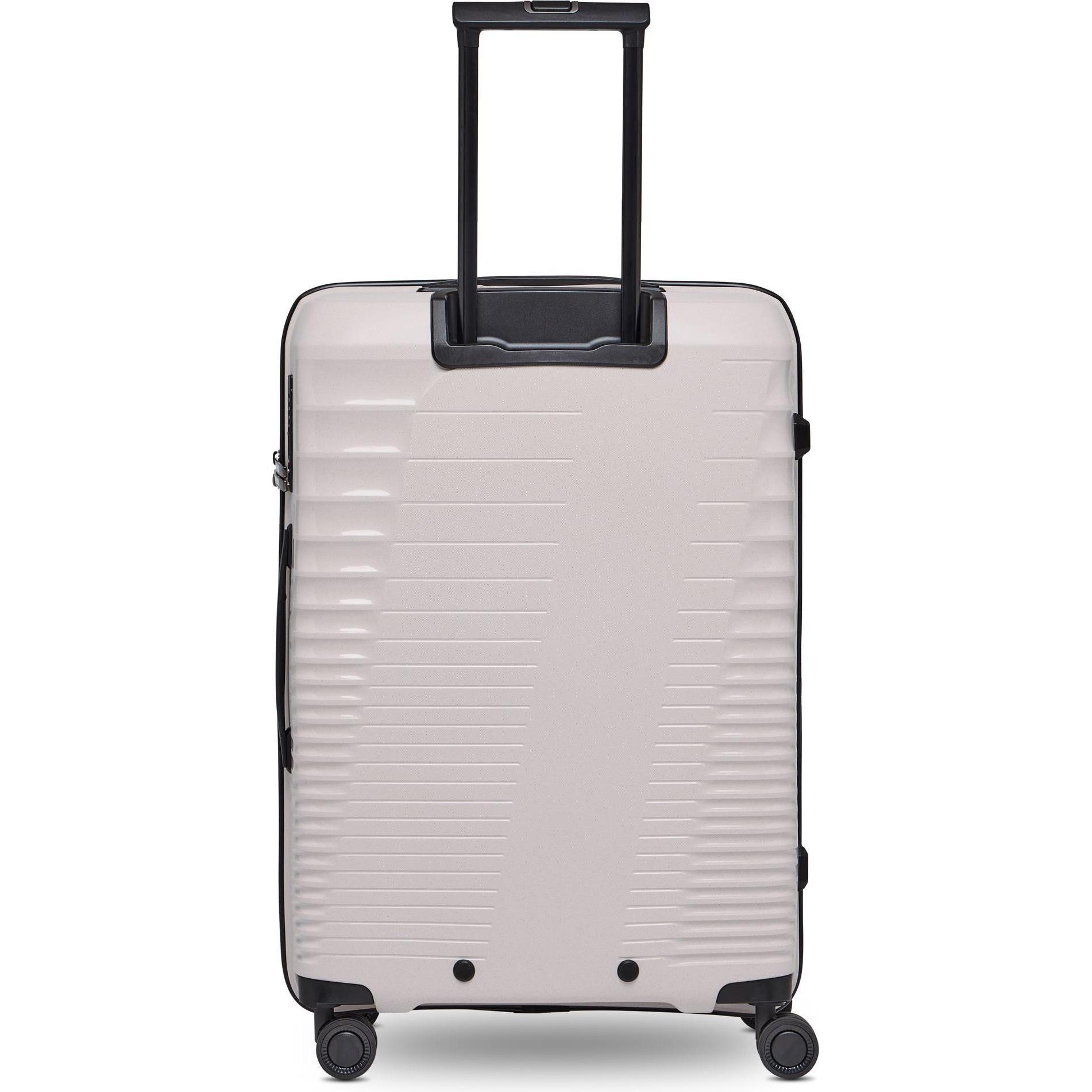 Thumbnail - Farmhood, Koffer, Eco Edition 4 Rollen Trolley 67 cm mit Dehnfalte, Beige, (72 l, M (50 - 90l))