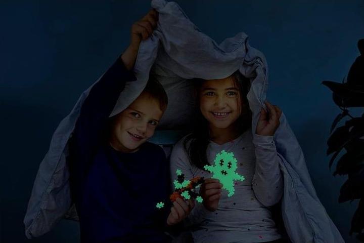 Productafbeelding Plus-Plus 100 creatieve bouwstenen Noctilucent