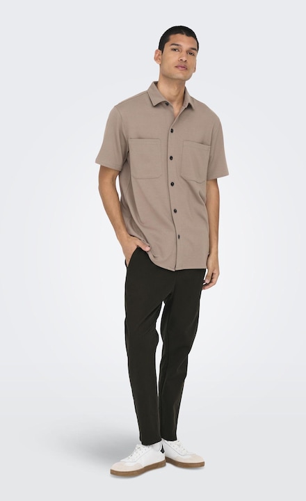 Produktbild Only & Sons Onslinus Crop 0007 Cot Lin Pnt Noos (L)