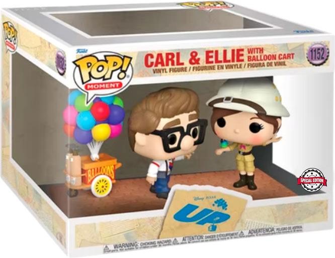 Produktbild Funko POP Disney Pixar Up Carl & Ellie with Balloon Cart Exclusive