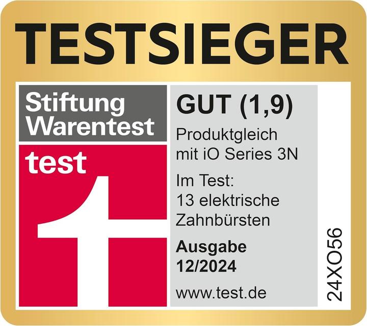 Produktbild Oral-B Elektrische Zahnbürste mit 3 Aufsätzen für gesünderes Zahnfleisch und bessere Reinigung