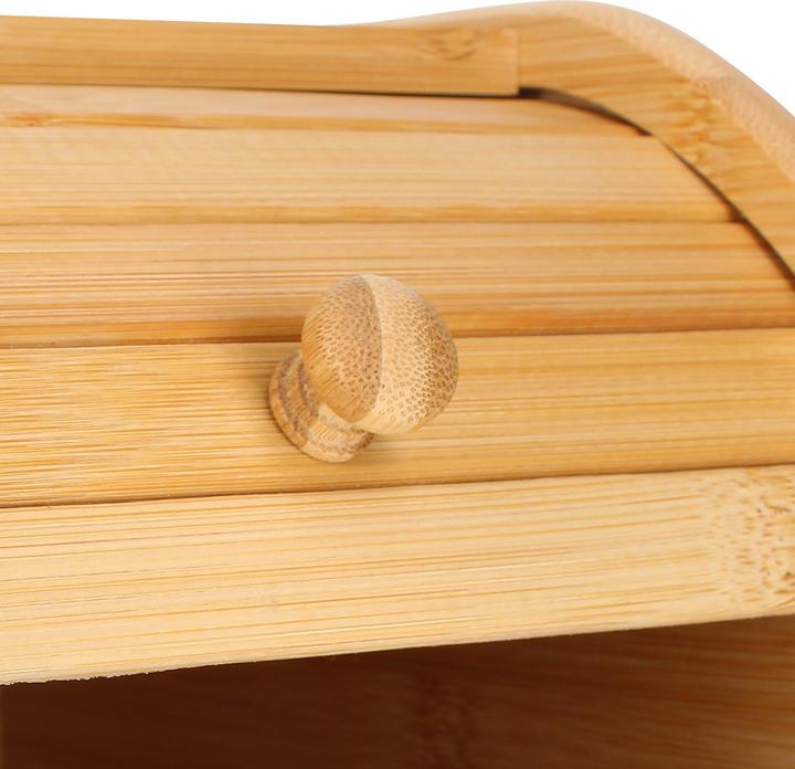 Produktbild Cheffinger Brotkasten Bambus Schiebedeckel