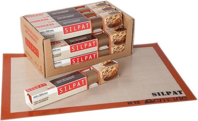 Actual product image Matfer Bourgeat Silpat non-stick baking mat 520x315mm for GN1/1 tray (52 x 31.5 cm)