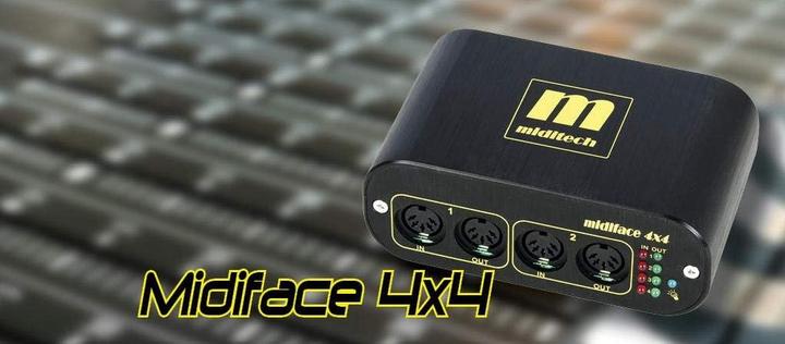 Produktbild Miditech Midi Interface Midiface 4x4 (USB)