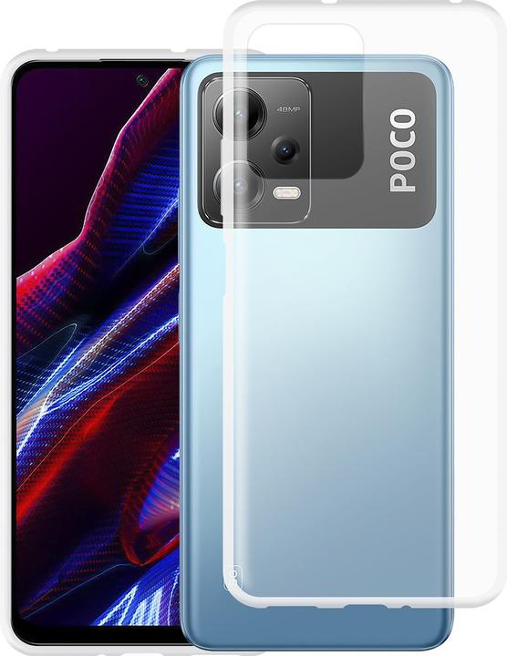 Produktbild Cazy Handykette Hülle Kompatibel mit Poco X5 - Silikon Handyhülle mit Band Necklace Hülle - Transparant