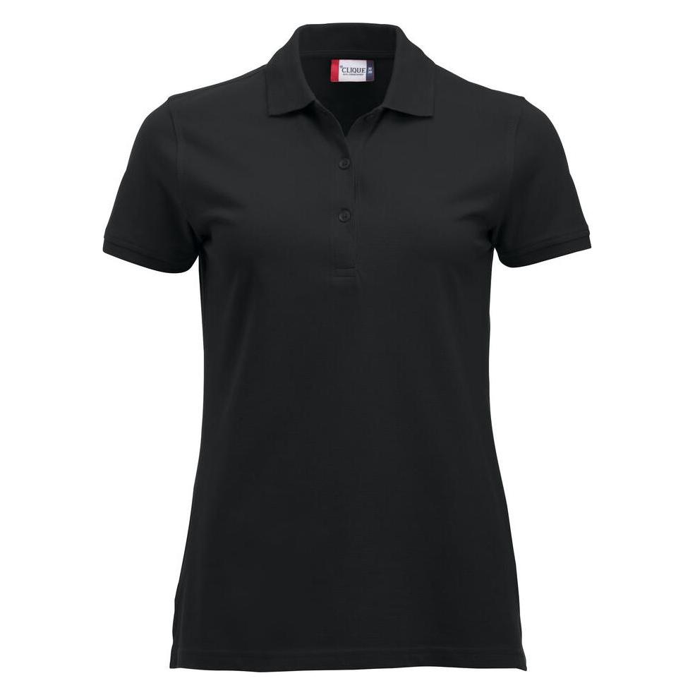 Clique, Damen, Shirts, Classic Marion S/S, Schwarz, (Xxl)