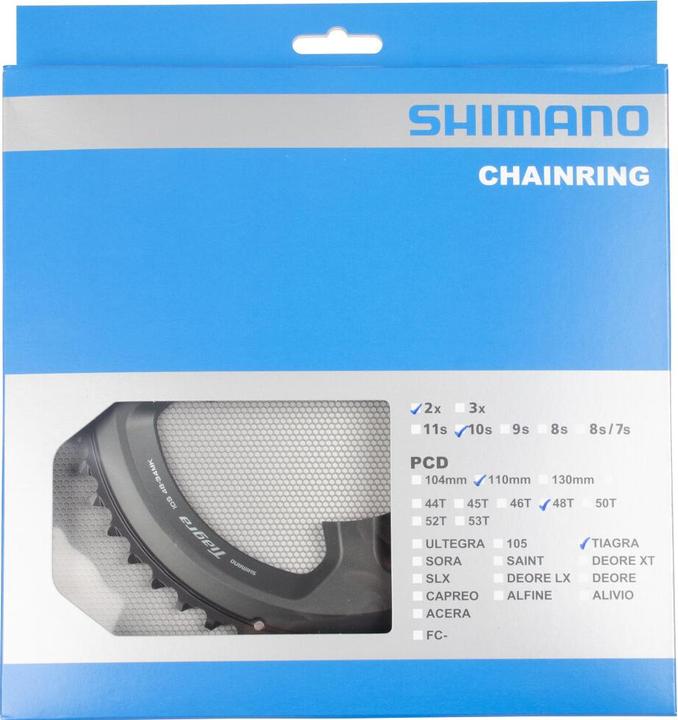 Produktbild Shimano Kettenblatt Tiagra FC-4700 48 Zähne MK-Type 48-34T (48)