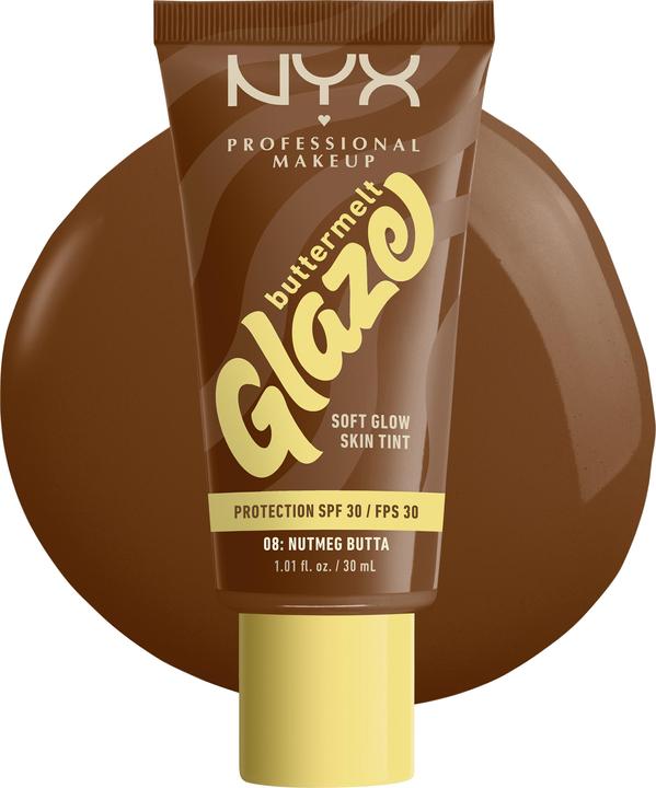 Produktbild NYX Professional Make-Up Buttermelt Glaze Tint (#6b3e23, 08 Nutmeg Butta)