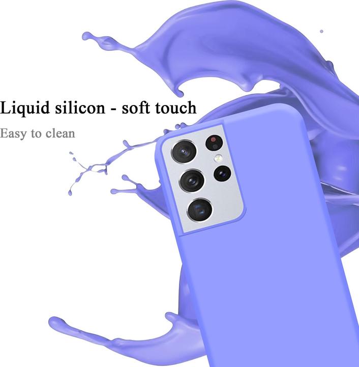 Produktbild Cadorabo TPU Liquid Silicone Case Hülle (Samsung Galaxy S22 Ultra)