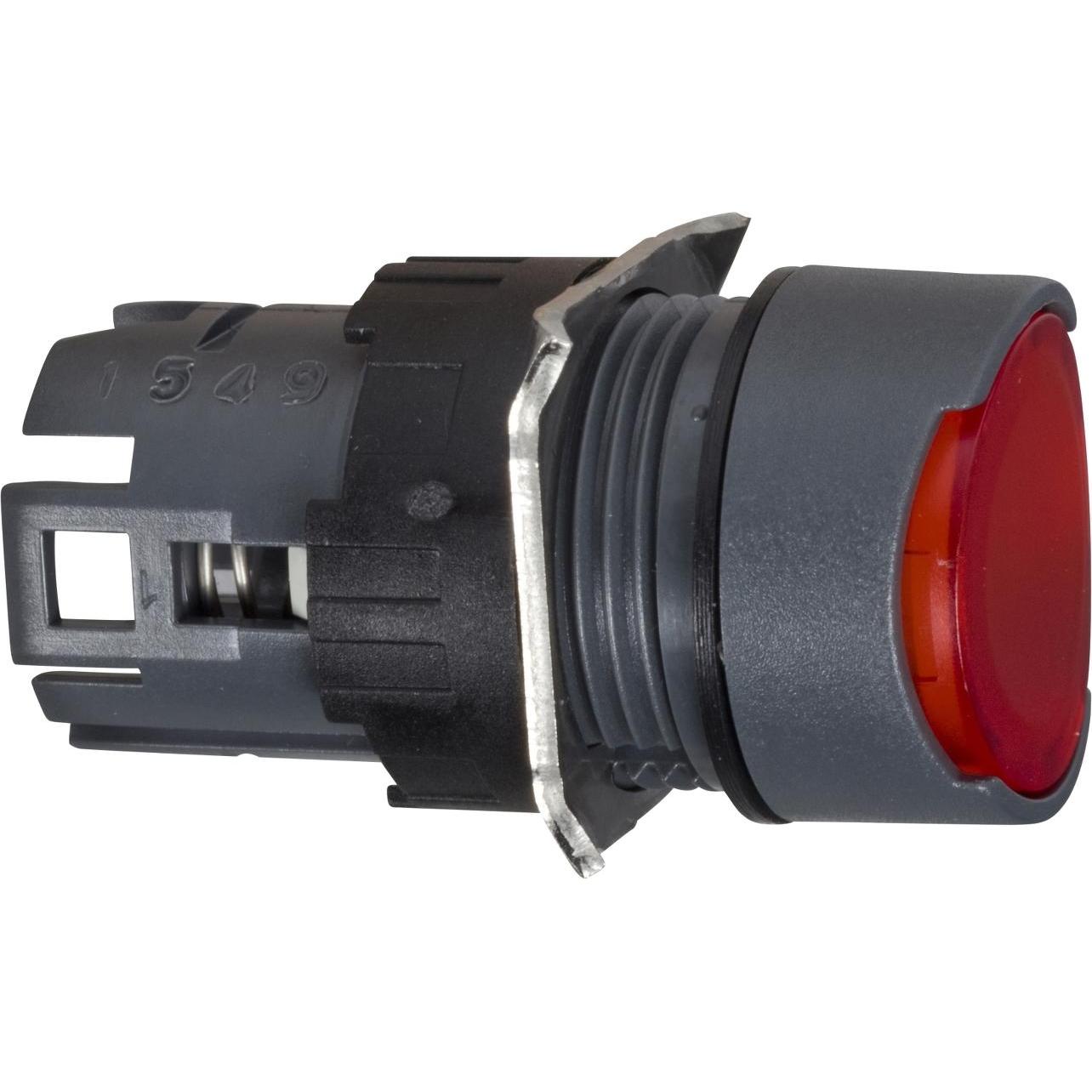 Schneider Electric Tasterkopf beleuchtbar rot, Taster + Schalter, Rot