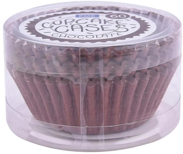 Produktbild PME Cupcake Backform Braun, 60 Stück (5 cm)