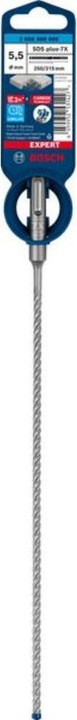 Produktbild Bosch Professional Zubehör EXPERT SDS plus-7X Hammerbohrer, 5,5 x 250 x 315 mm (5.50 Millimeter)