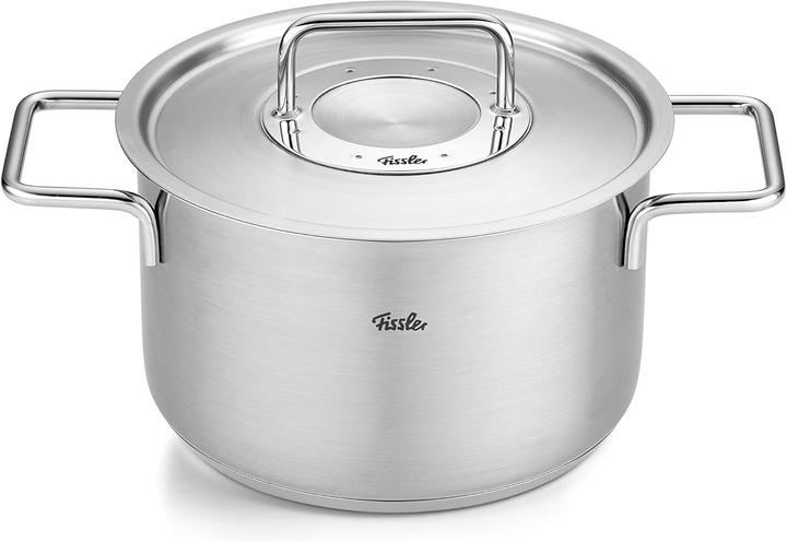 Produktbild Fissler Pure Collection Topfset (Bräter + Schmortopf, Kochtopf, Stielkasserolle, Edelstahl)