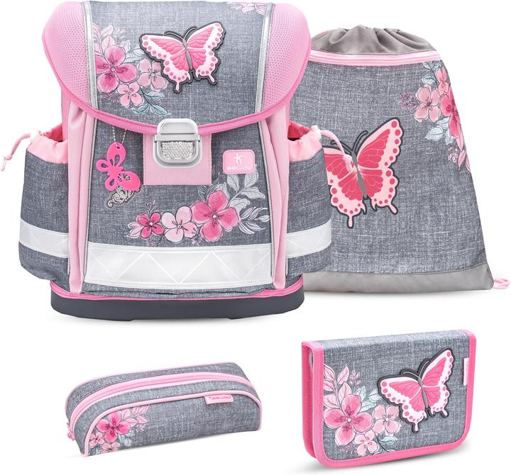 Image du produit Belmil CLASSY Sac à dos scolaire Set de 4 pièces Elegant (19 l)
