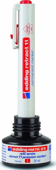 Actual product image Edding Ink cartridge refill ink RMTK25 25 ml, black (Black, 1 pcs.)