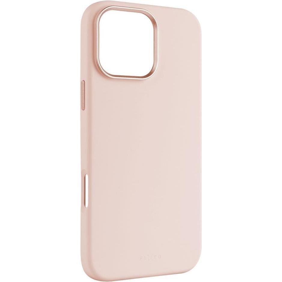Fixed MagFlow korrigiert Rückseite Apfel iPhone 16 Pro Max Flüssiges Silizium Rosa (Apple iPhone 16 Pro Max), Smartphone...