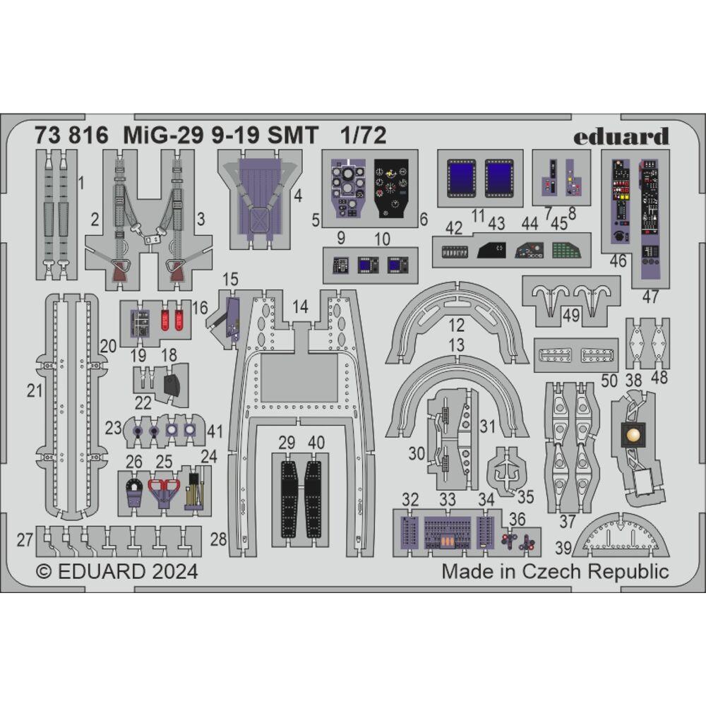 Eduard MiG-29 9-19 SMT 1/72