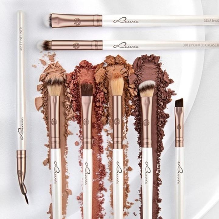 Image du produit Luvia Cosmetics Set de pinceaux Prime Vegan All Eye Want Wing Liner + Cream Shader + Eye Contour + Pointed (Sourcils)