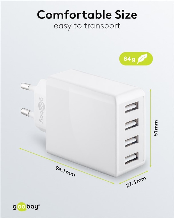 Actual product image Goobay Power supply (30 W)