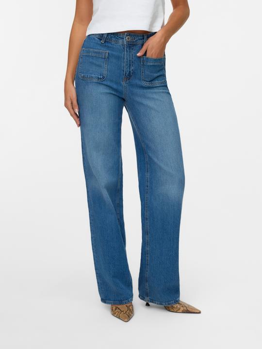 Immagine prodotto Vero Moda VMTESSA Hohe Taille Weiter Beinschnitt Jeans Weit geschnitten (W29/L30)