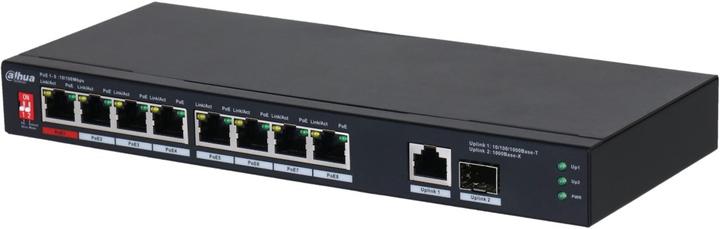 Dahua Switch||PFS3110-8ET1GT1GF-96|Desktop/pedestal|8x10Base-T / 100Base-TX|1x10Base-T / 100Base-TX / 1000 (8 Ports)