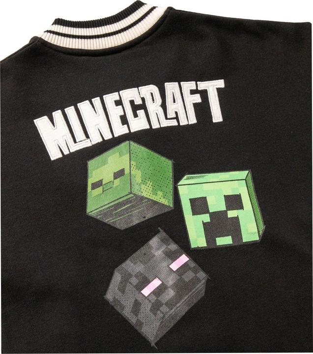 Actual product image Minecraft Boys Creeper Varsity Jacket (146, 152)