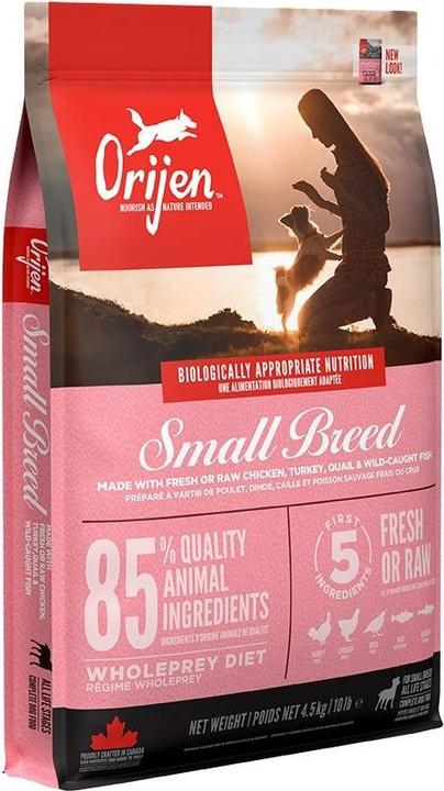 Actual product image Orijen Small Breed (Adult, 1 pcs., 4500 g)