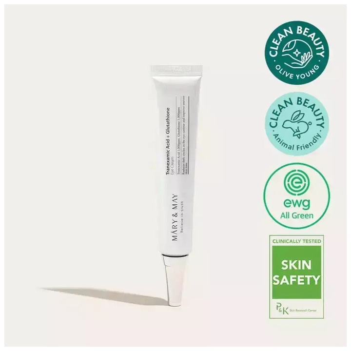 Produktbild Mary&May MARY & MAY Tranexamsäure + Glutathion Augencreme 30ml (30 ml, Tag + Nacht)