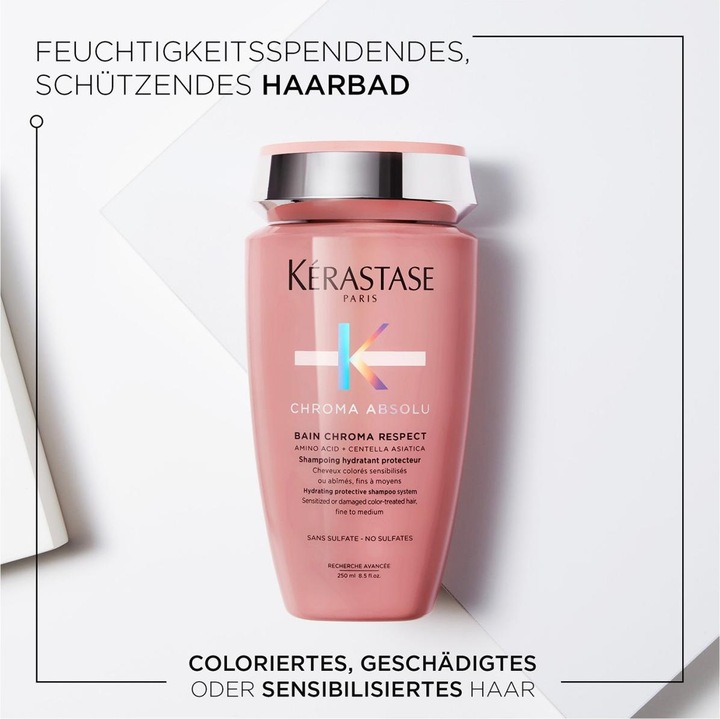 Produktbild Kérastase Chroma Absolu Bain Chroma Respect (250 ml, Flüssiges Shampoo)