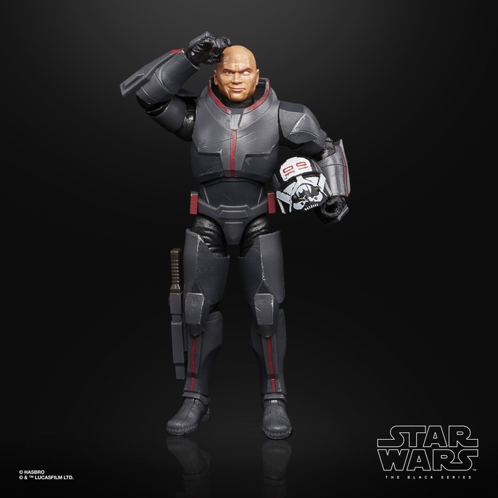 Produktbild Hasbro The Black Series Wrecker 15 cm grosse Star Wars: The Bad Batch Deluxe Figur zum Sammeln für