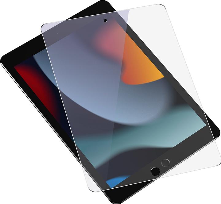 Actual product image Baseus Crystal Series 0.3mm Anti Blue-ray Tempered Glass Screen Protector for Pad Pro/Air3 10.5-inch/Pad 7/ (2 Piece, iPad Pro 10.5)