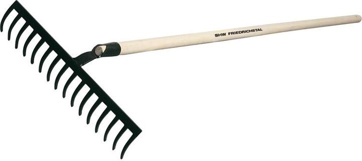 Actual product image Magni Format 4011798496407 - construction/garden rake 16 tines w. handle 150 cm Handle 150 cm