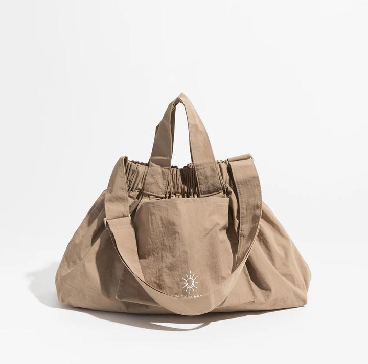 Only-Bags.Store Nylon Solid Farbe Umhängetasche Einfache kleine Hobo Handtasche Stylish Nylon Leichtgewicht Tote