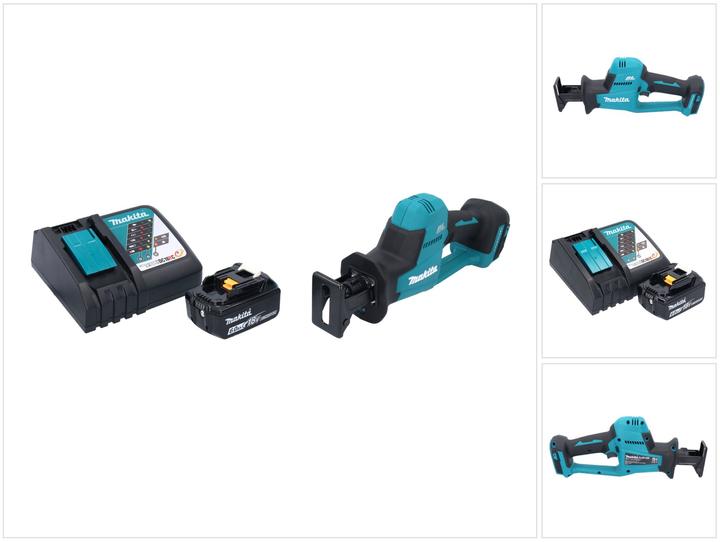 Actual product image Makita DJR 189 RG1 Battery Reciprocating Saw 18 V Brushless + 1x Battery 6,0 Ah + Charger
