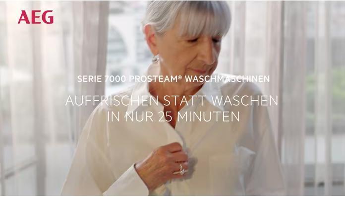 Produktbild AEG LR7E75699 Waschmaschine / Serie 7000 mit ProSteam® / UniversalDose Schublade / 9,0 kg / Leise / (9 kg, Links)